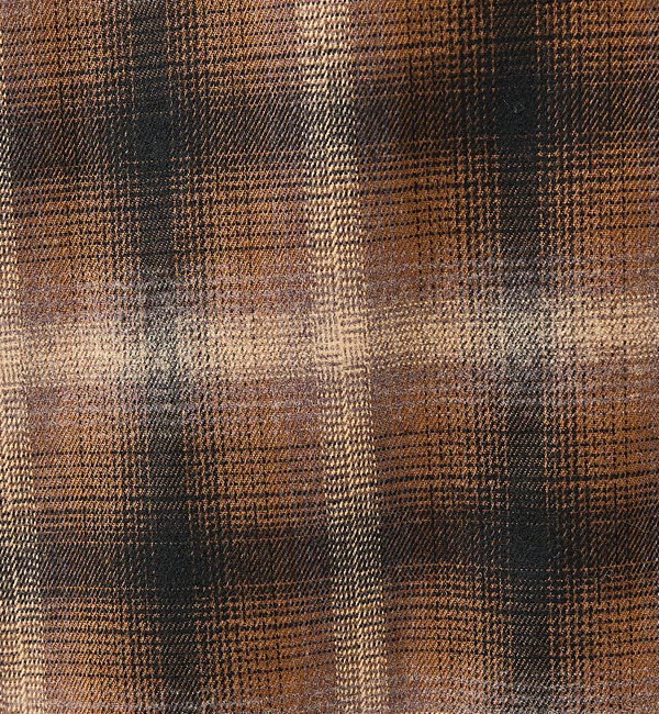 ABAHOUSE「【Revo.レボ】 オンブレーチェックシャツ/ルーズフィット /セットアップ/ユ」|シャツ・ブラウス|