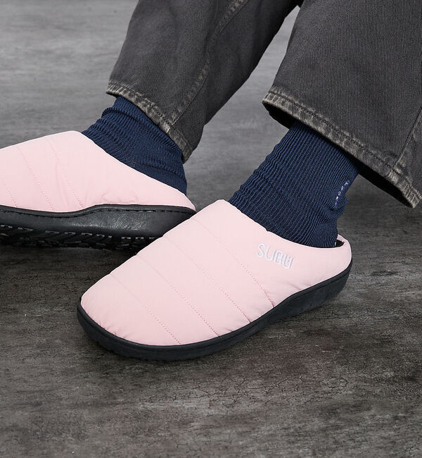 ABAHOUSE「【SUBU/スブ】SB001 PERMANENT / 冬用サンダル / ダウンサ」|スニーカー|ピンク