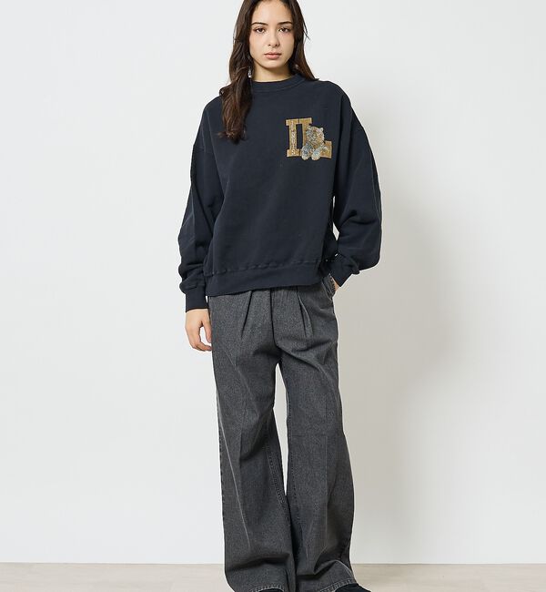 ABAHOUSE「【REMI RELIEF / レミ レリーフ】  SP加工 3飛び裏毛 クルース」|スウェット・ジャージ|