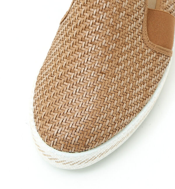 alfredoBANNISTER「【berevere別注】エラスティック サマースリッポン」|スニーカー|