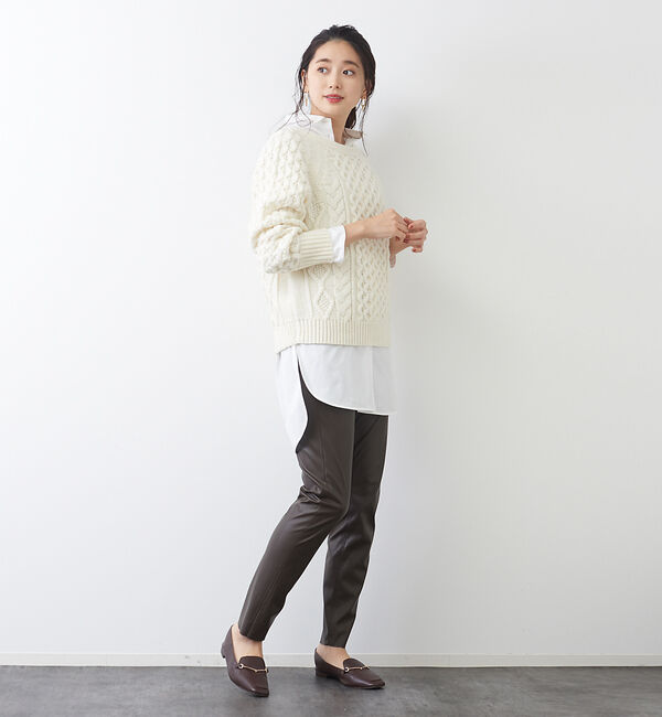 Rouge vif「フェイクレザースキニーパンツ」|その他|