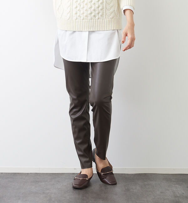 Rouge vif「フェイクレザースキニーパンツ」|その他|