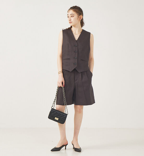 Rouge vif「【セットアップ対応】セットアップショートパンツ」|その他|