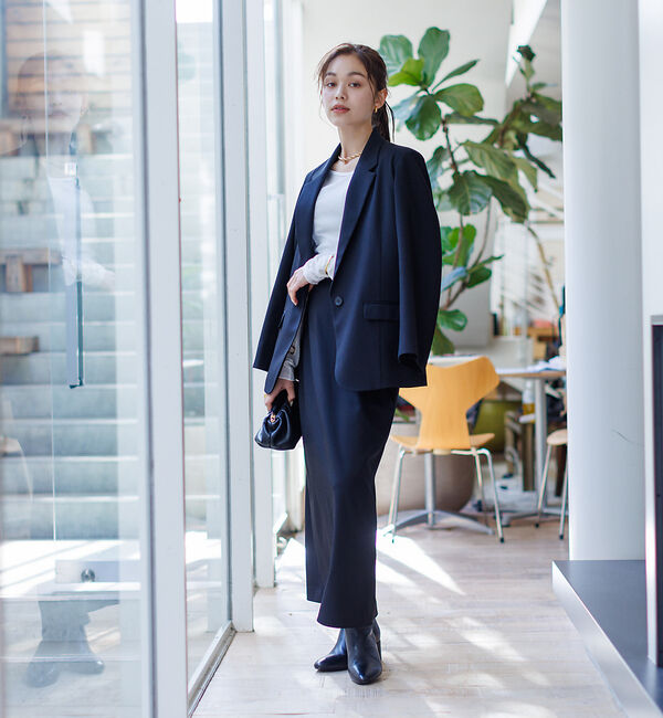 Rouge vif「ネックラインアシメシアーインナー」|Tシャツ・カットソー|