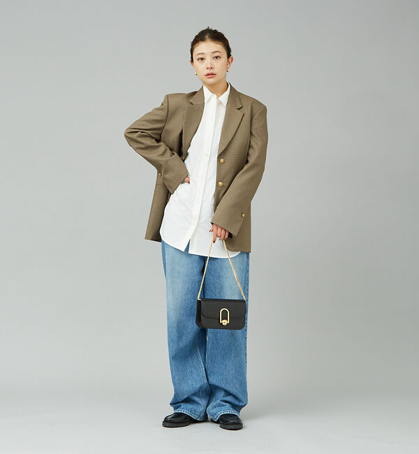 Rouge vif「チェックビックジャケット」|テーラードジャケット|