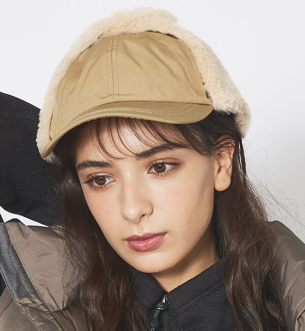 Rouge vif「【RUBEN】ナイロンイヤーカバーキャップ / 2WAY / RUS-6417」|その他|ベージュ