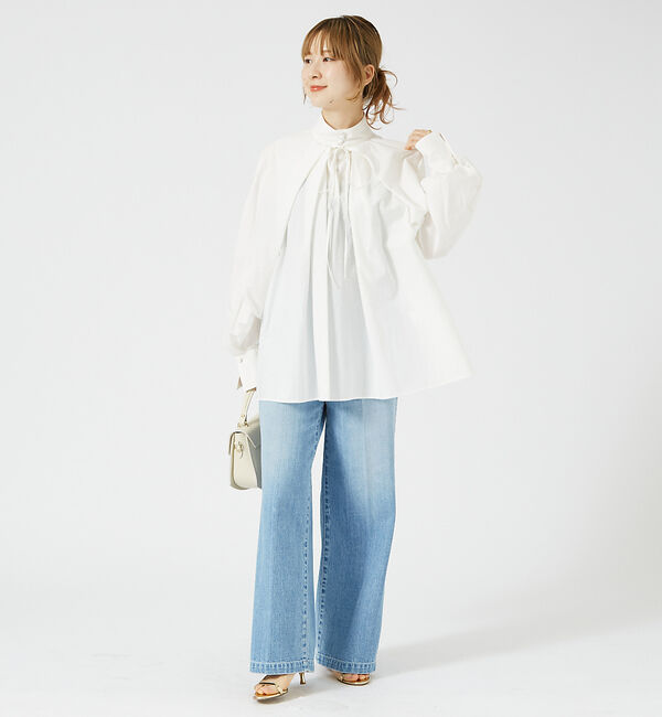 Rouge vif「ハイネックリボンブラウス2」|シャツ・ブラウス|