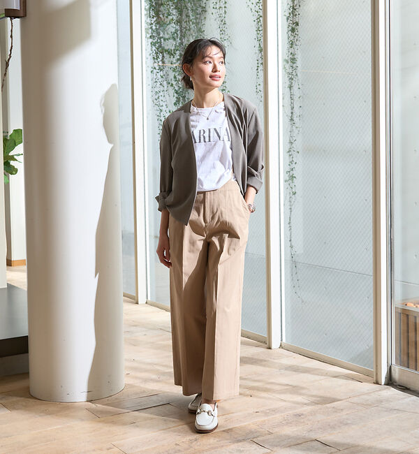 Rouge vif「サスペンダーワイドタックパンツ」|その他|