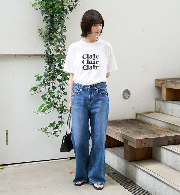 Rouge vif「シアーロゴTシャツ」|Tシャツ・カットソー|