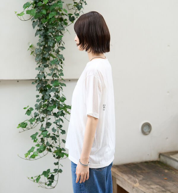 Rouge vif「シアーロゴTシャツ」|Tシャツ・カットソー|