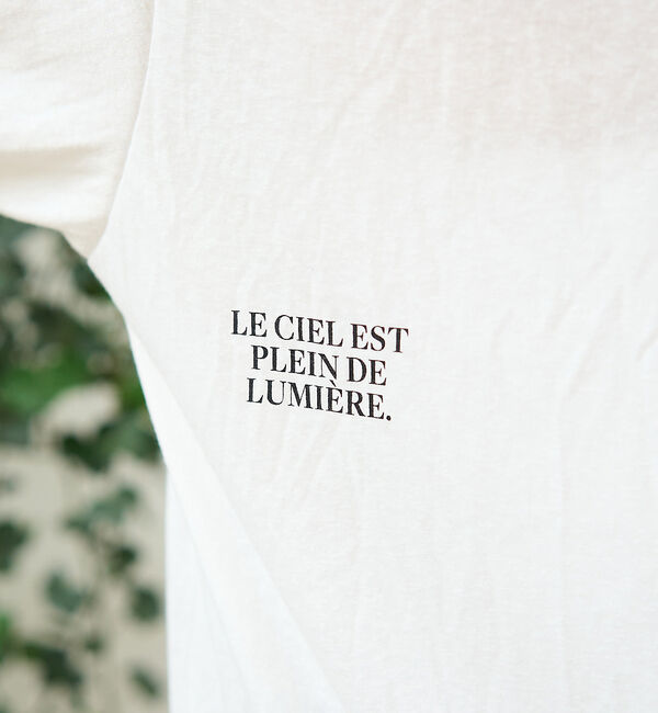 Rouge vif「シアーロゴTシャツ」|Tシャツ・カットソー|