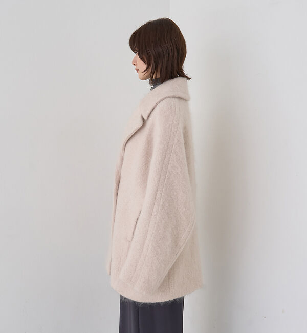 Rouge vif「シャギーピーコート」|ピーコート|