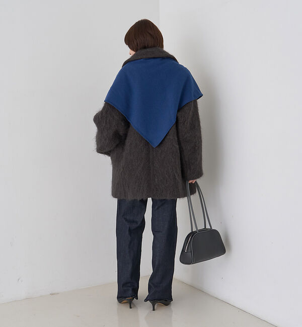 Rouge vif「シャギーピーコート」|ピーコート|