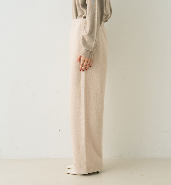 Rouge vif「ウール起毛ジャージーカーブパンツ」|その他|