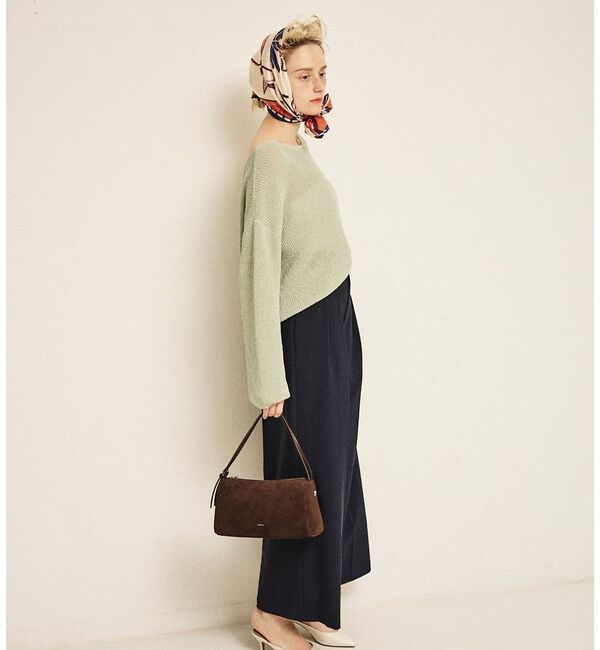 Rouge vif「【manipuri/マニプリ】フローラ大判シルクスカーフ 88&times;88 日本製」|バンダナ・スカーフ|