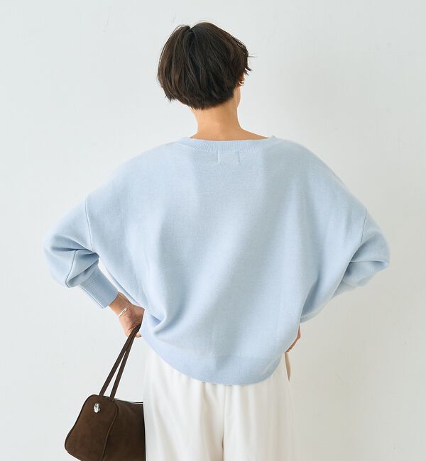 Rouge vif「【2026SS新作】ジャガードロゴニット ENTOURE DE CALME」|ニット・セーター|