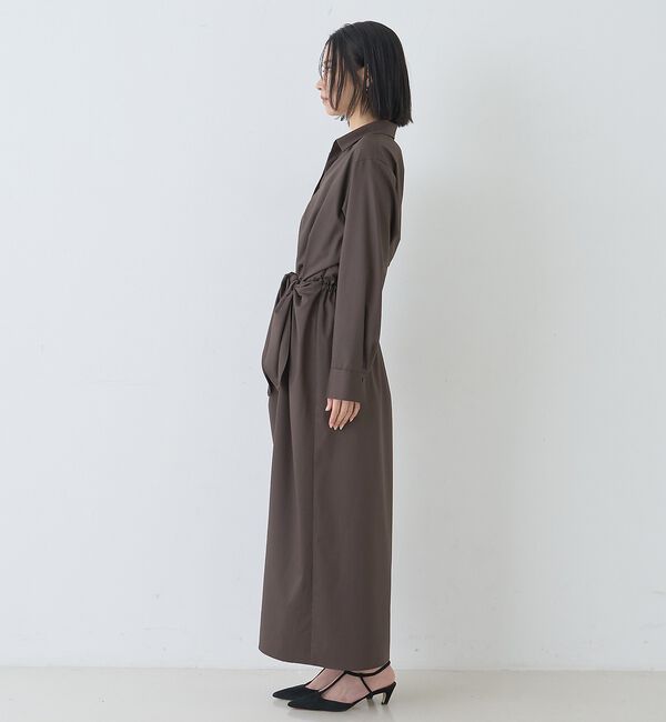 Rouge vif「ドレープウエストリボンワンピース」|ワンピース|