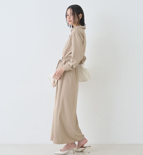 Rouge vif「ドレープウエストリボンワンピース」|ワンピース|