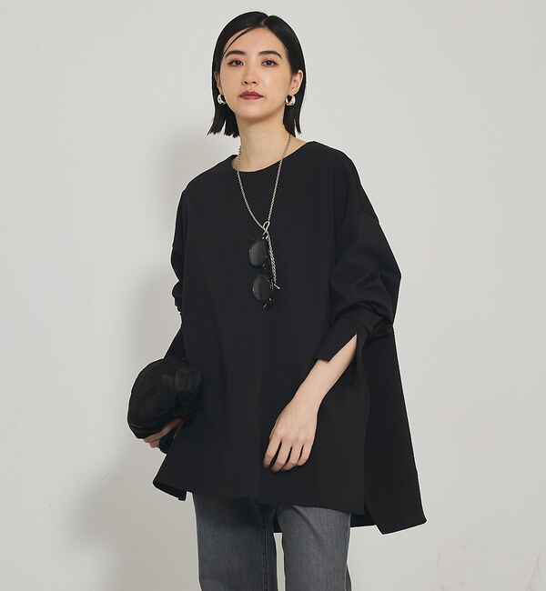 qualite「ステンレスロングレーンラリエット」|ネックレス|