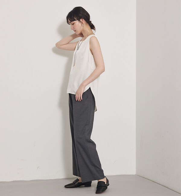 qualite「【セットアップ対応】ソフトサキソニードロストパンツ」|その他|