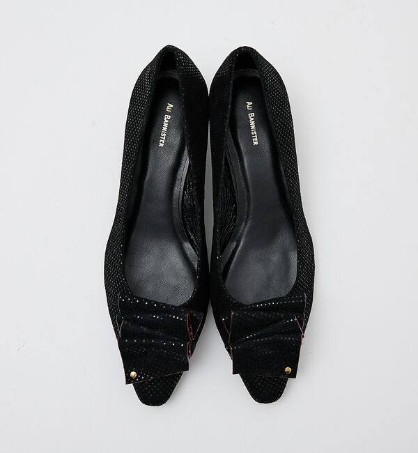 AU BANNISTER「ドレープパンプス」|パンプス|