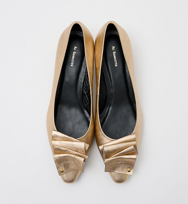 AU BANNISTER「ドレープパンプス」|パンプス|