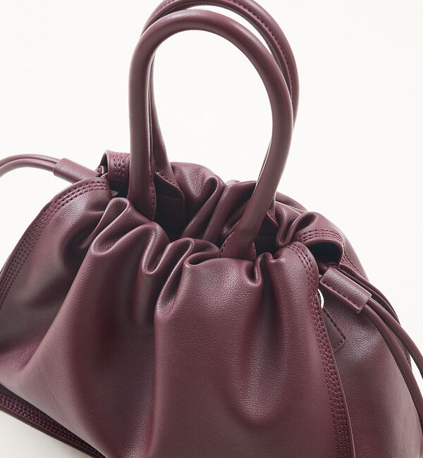 LOWELL things「【VERY掲載】Poche/ドローストリングトートミニ」|ショルダー・メッセンジャー|