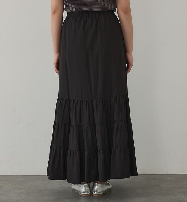 abahouse mavie「【ペチ付き】ティアードスカート/春服/夏服/マキシ/レイヤード」|スカート|