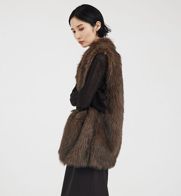 The Store by C' 「【COCUCA】エコファーベスト」|ダウンベスト・ベスト|