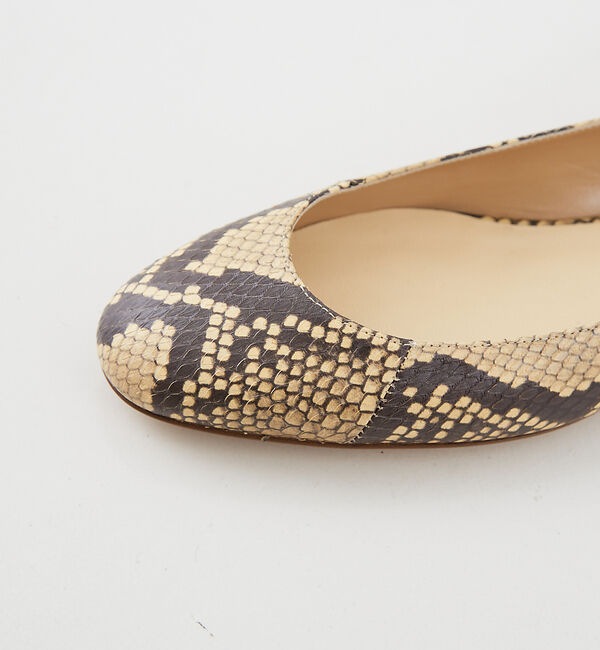 The Store by C' 「【FRANCESCO RUSSO】バレリーナパイソンパンプス」|パンプス|