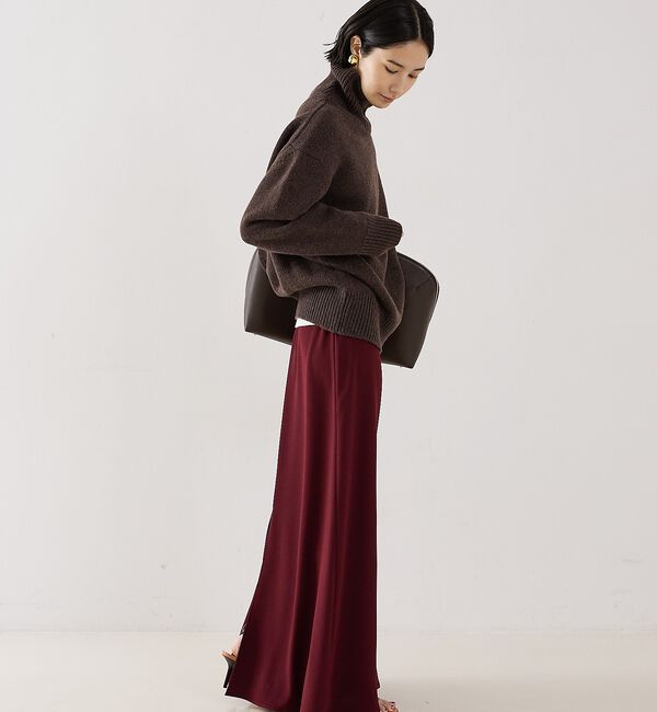 The Store by C' 「【COCUCA】ライトダブルサテンスカート」|スカート|