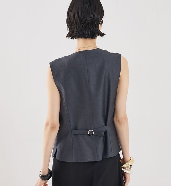 The Store by C' 「【COCUCA】ノースリーブベスト」|ダウンベスト・ベスト|