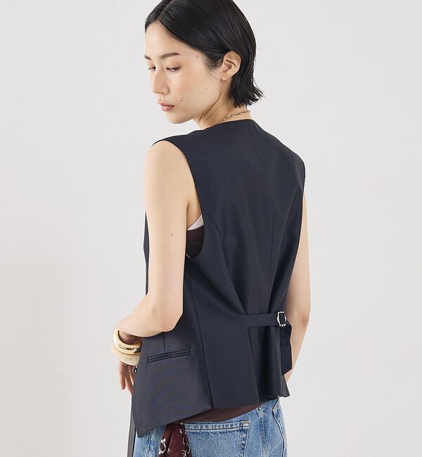 The Store by C' 「【COCUCA】ノースリーブベスト」|ダウンベスト・ベスト|