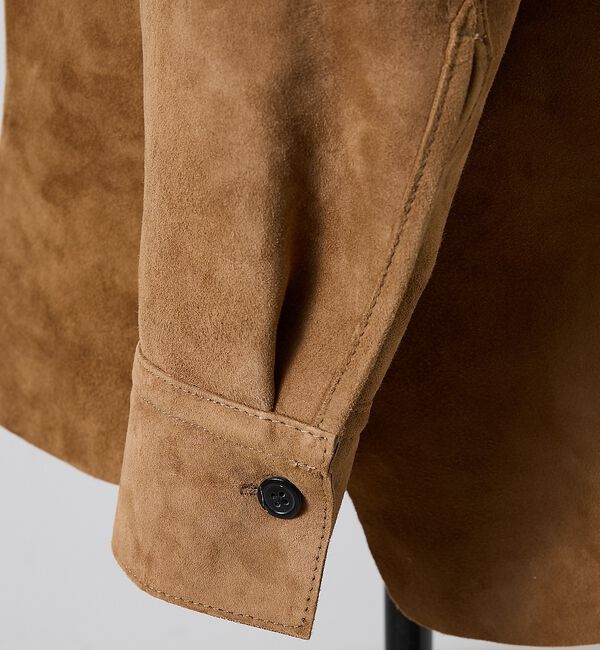 The Store by C' 「【COCUCA】スエードシャツジャケット」|シャツ・ブラウス|