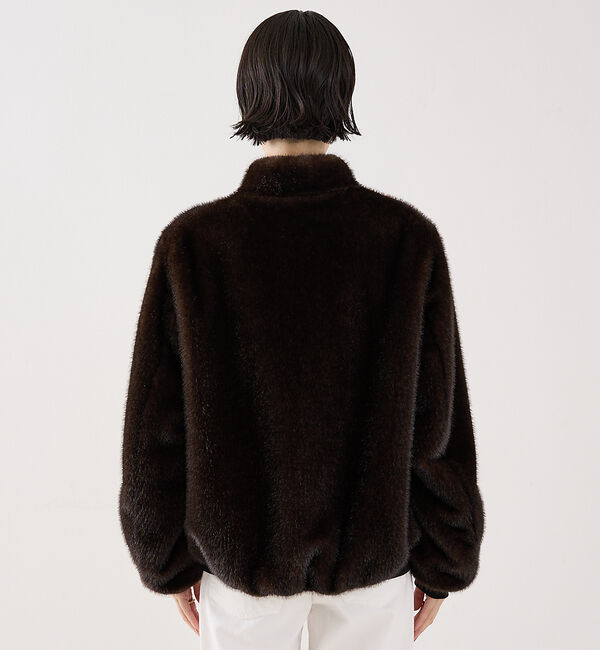 The Store by C' 「【COCUCA】フェイクファーブルゾン」|ブルゾン・スタジャン|