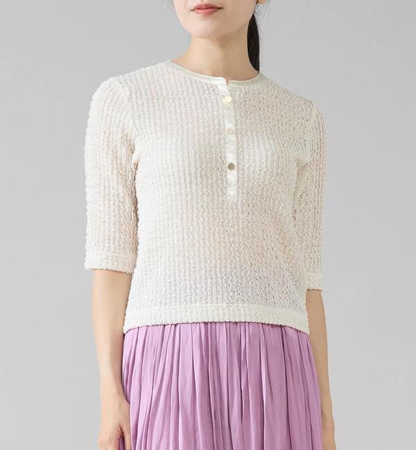 TIARA「レースカットソー」|Tシャツ・カットソー|オフホワイト