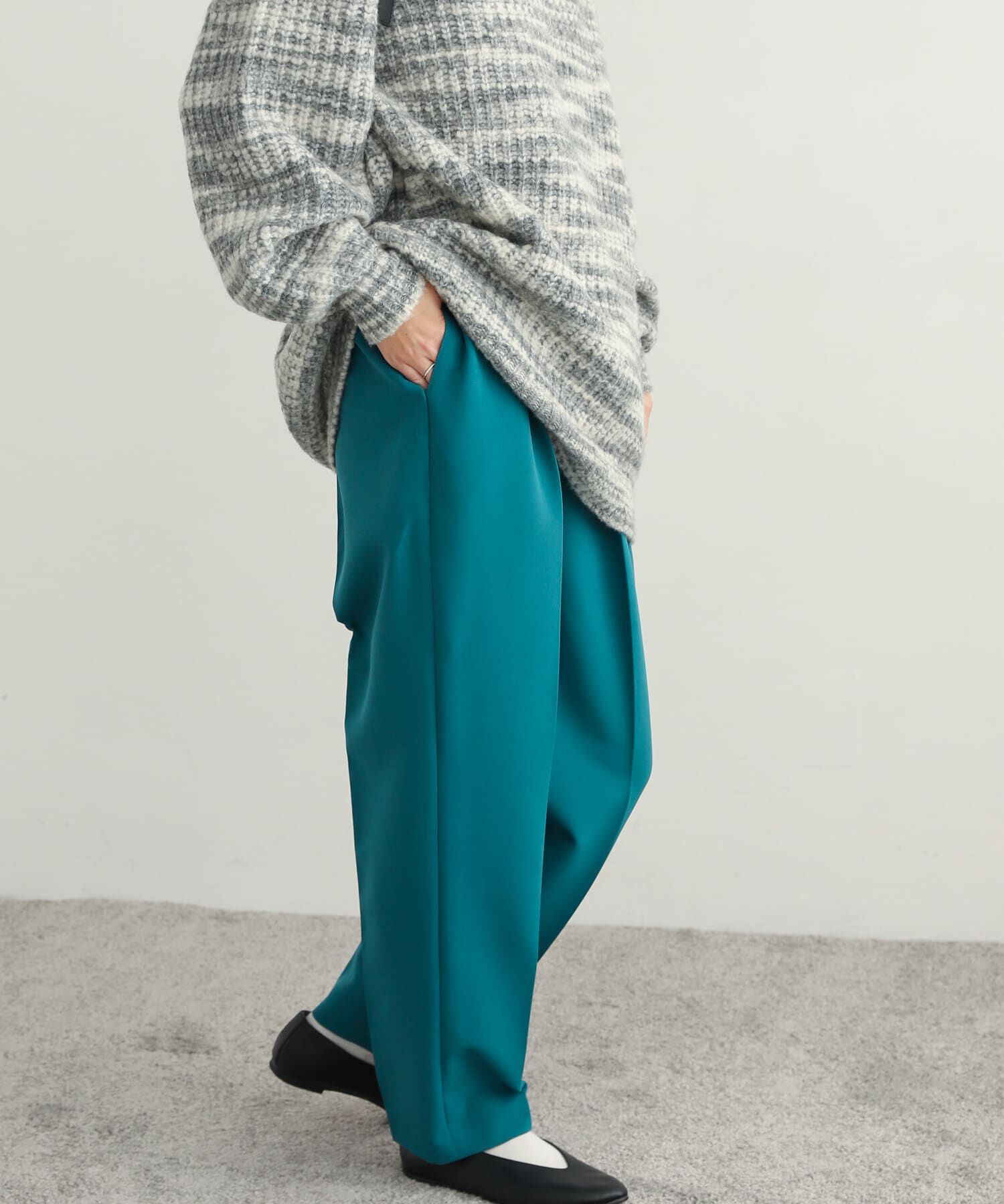 URBAN RESEARCH DOORS「ダブルクロスストレートイージーパンツ」|その他|