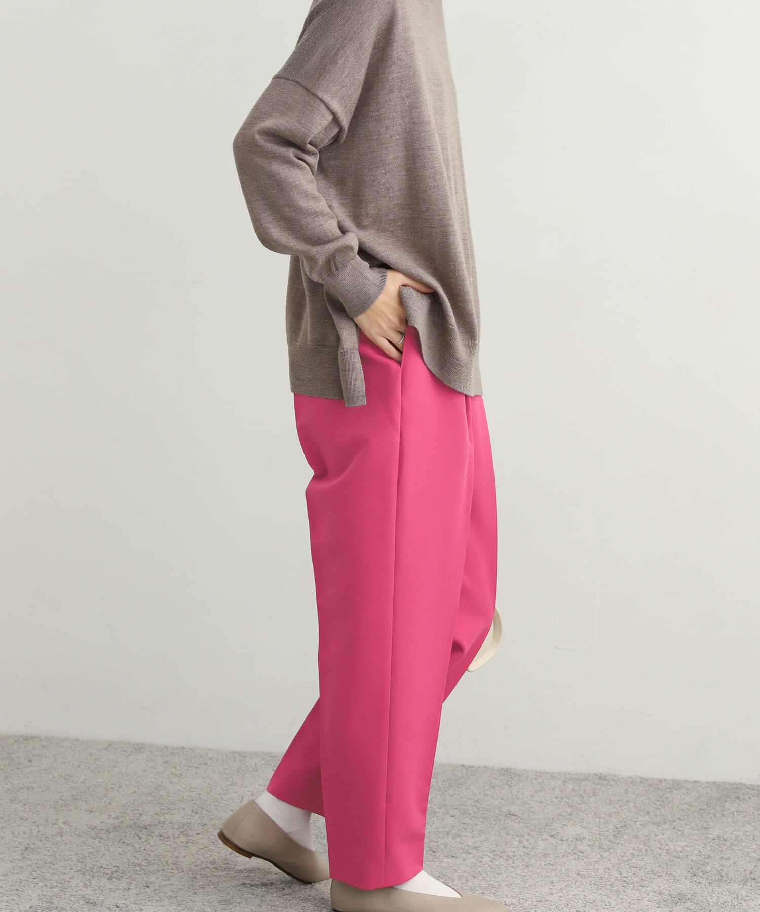 URBAN RESEARCH DOORS「ダブルクロスストレートイージーパンツ」|その他|