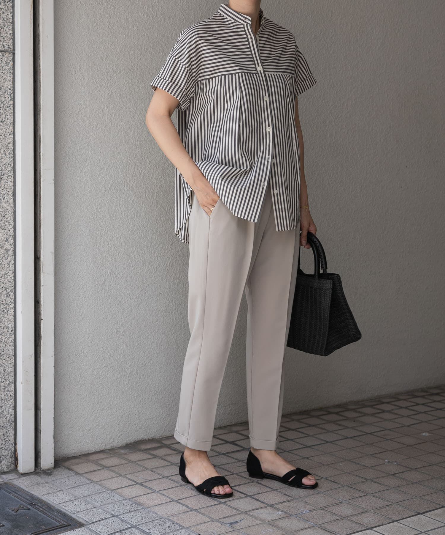 URBAN RESEARCH DOORS「ストレッチテーパードイージーパンツ」|その他|