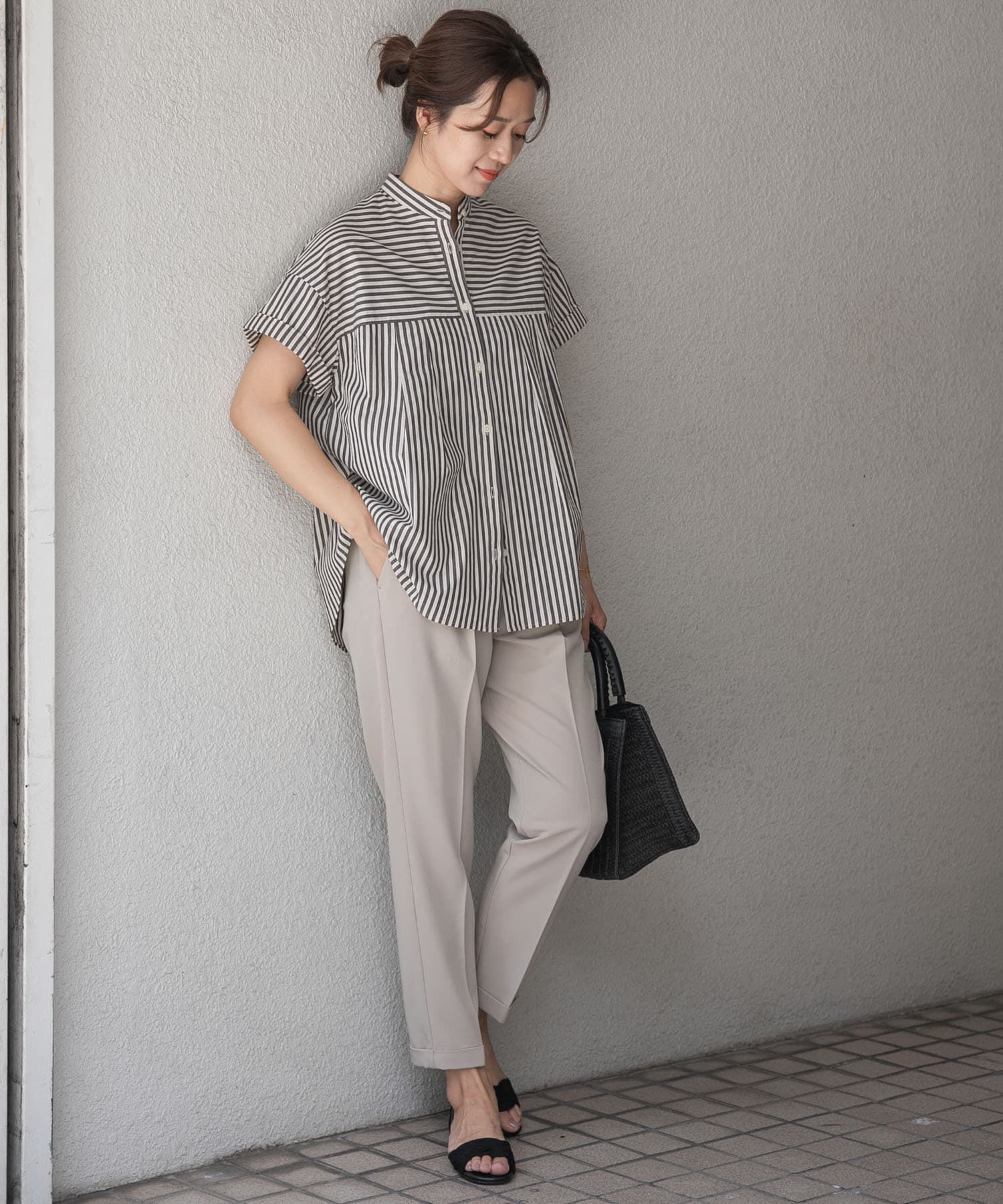 URBAN RESEARCH DOORS「ストレッチテーパードイージーパンツ」|その他|