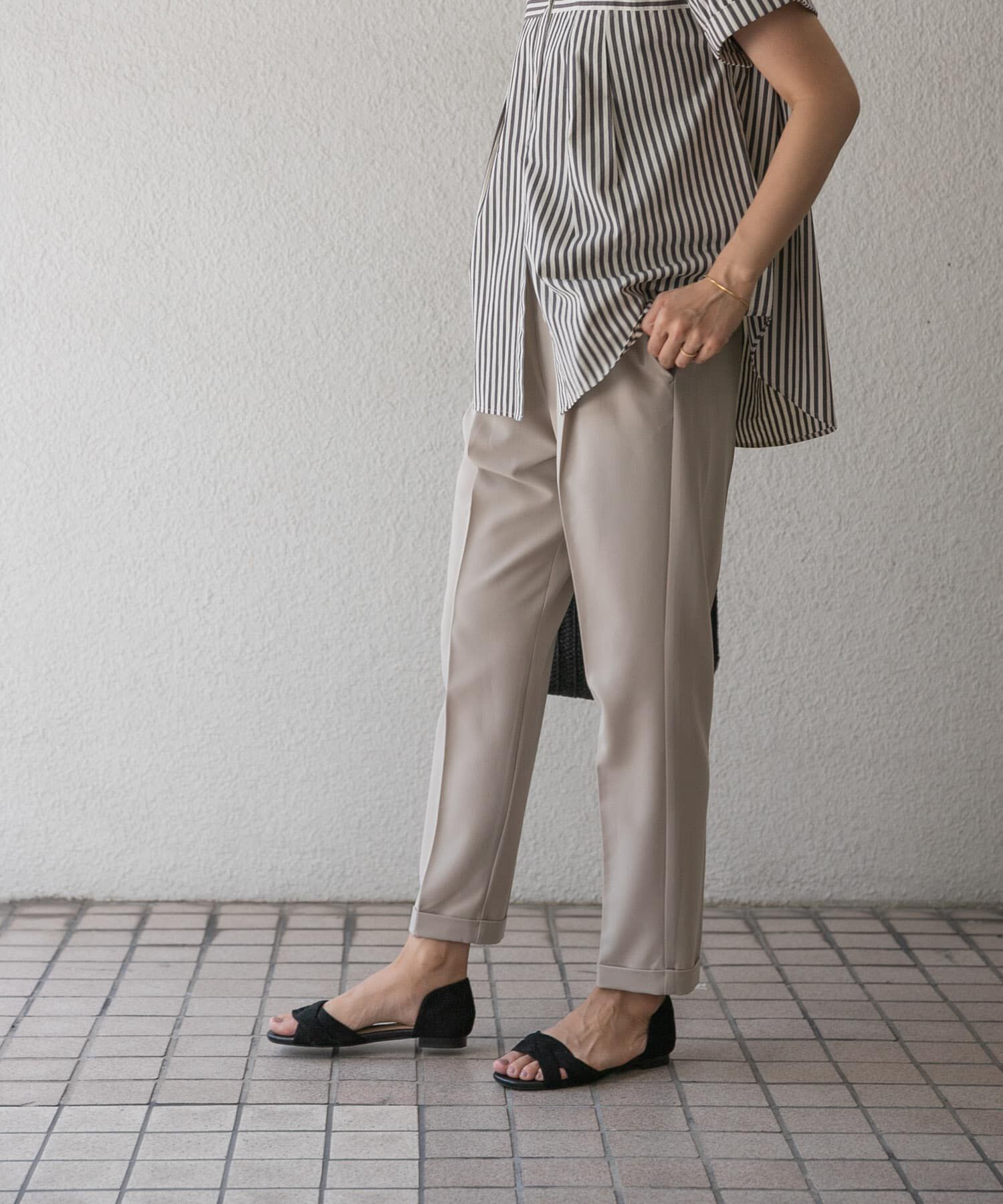 URBAN RESEARCH DOORS「ストレッチテーパードイージーパンツ」|その他|