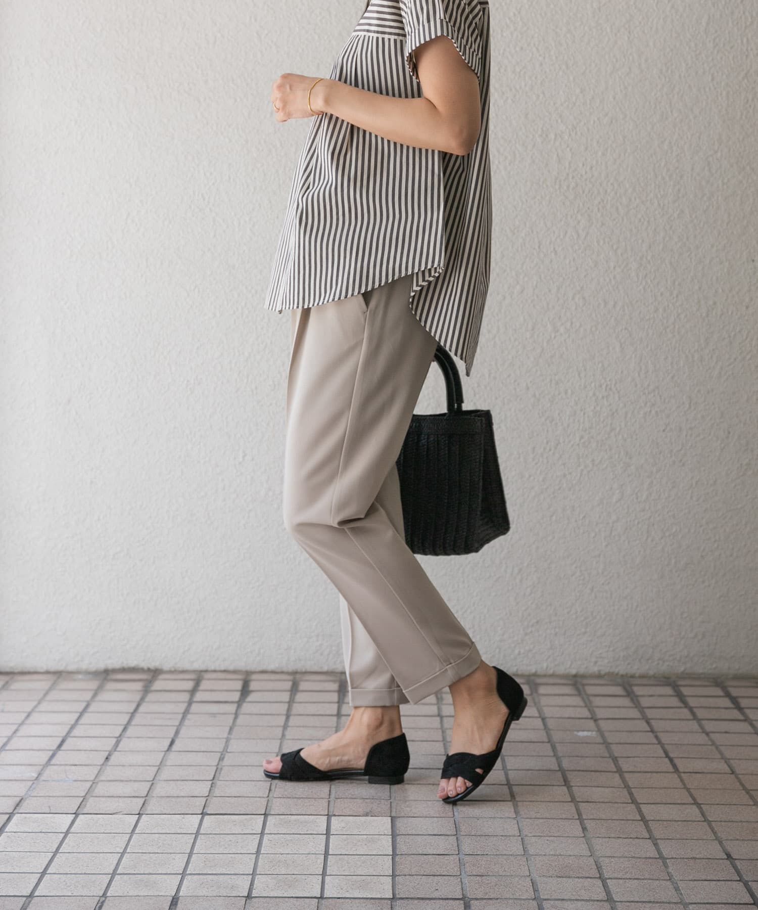 URBAN RESEARCH DOORS「ストレッチテーパードイージーパンツ」|その他|