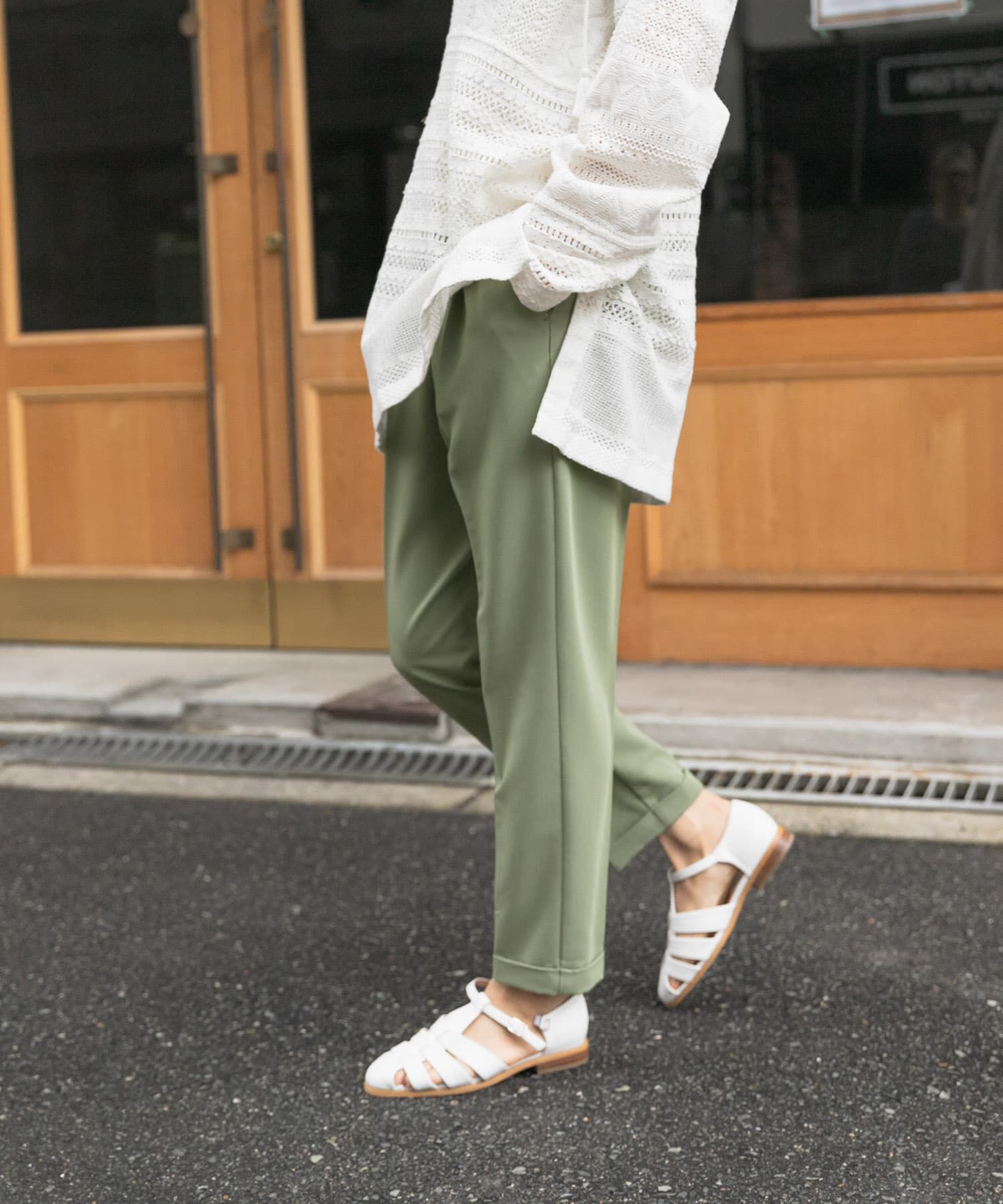 URBAN RESEARCH DOORS「ストレッチテーパードイージーパンツ」|その他|