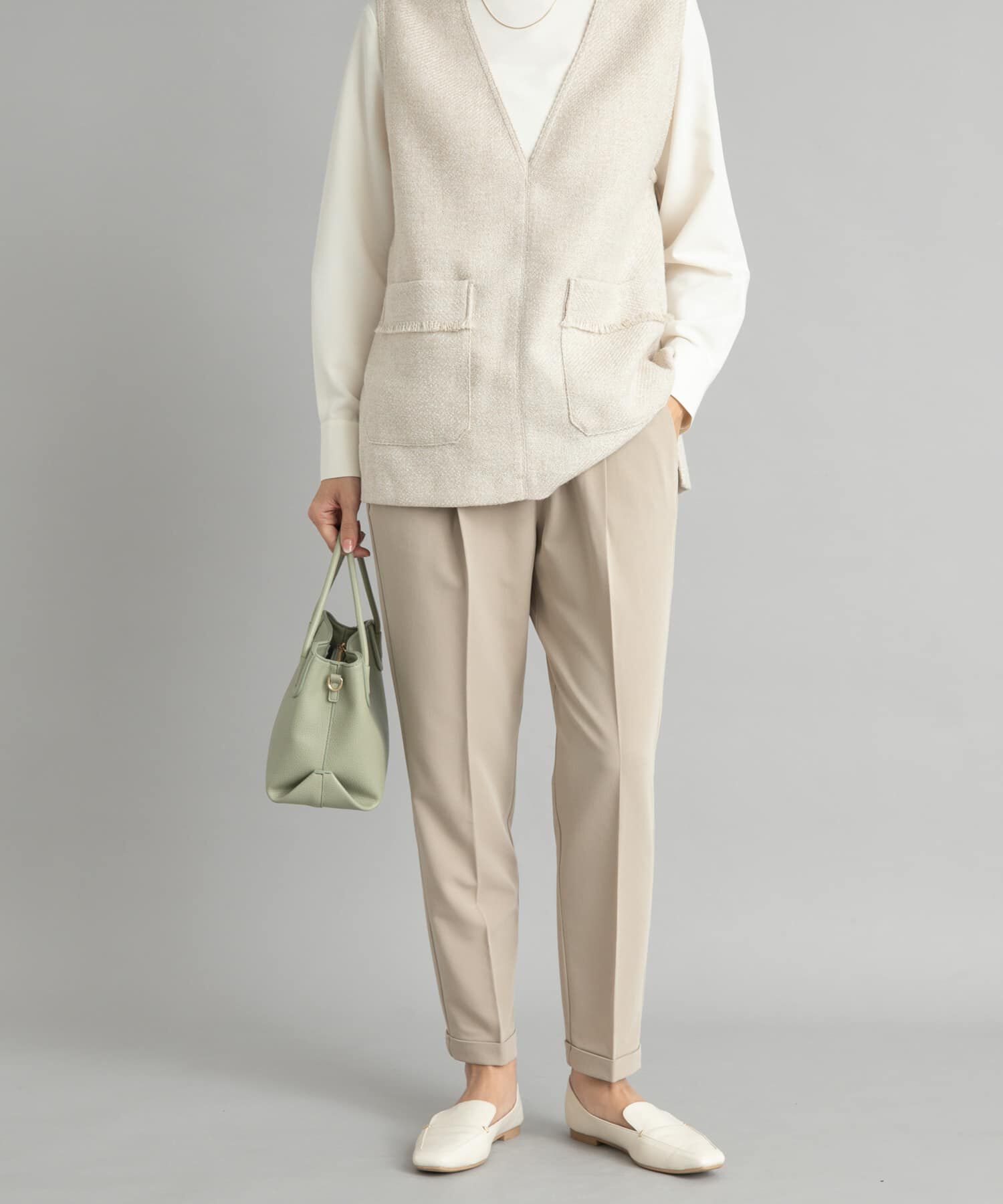 URBAN RESEARCH DOORS「『3サイズ展開』ストレッチテーパードイージーパンツ」|その他|