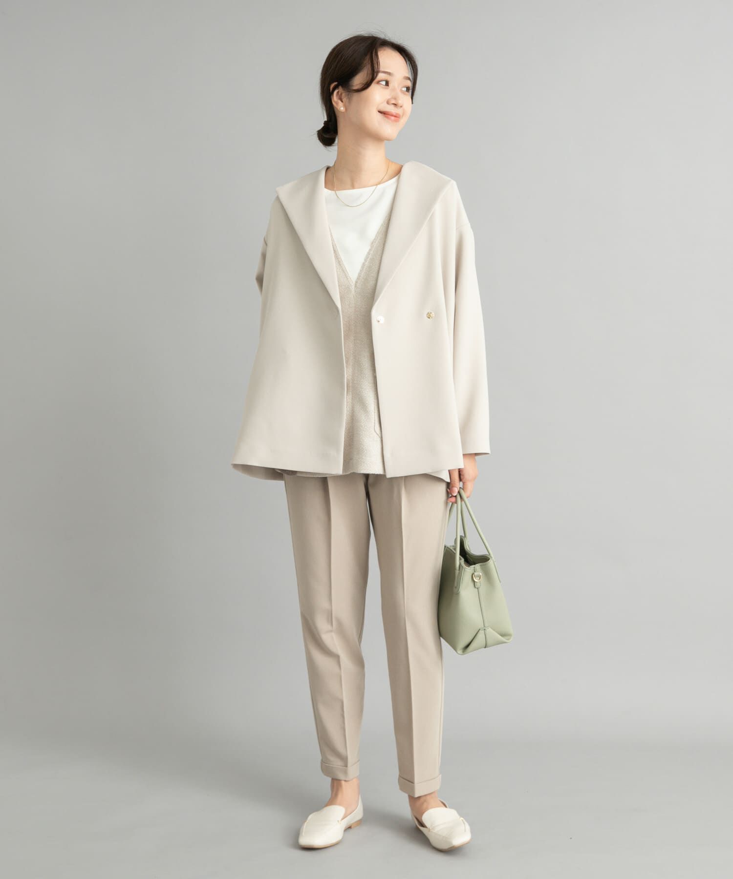 URBAN RESEARCH DOORS「『3サイズ展開』ストレッチテーパードイージーパンツ」|その他|