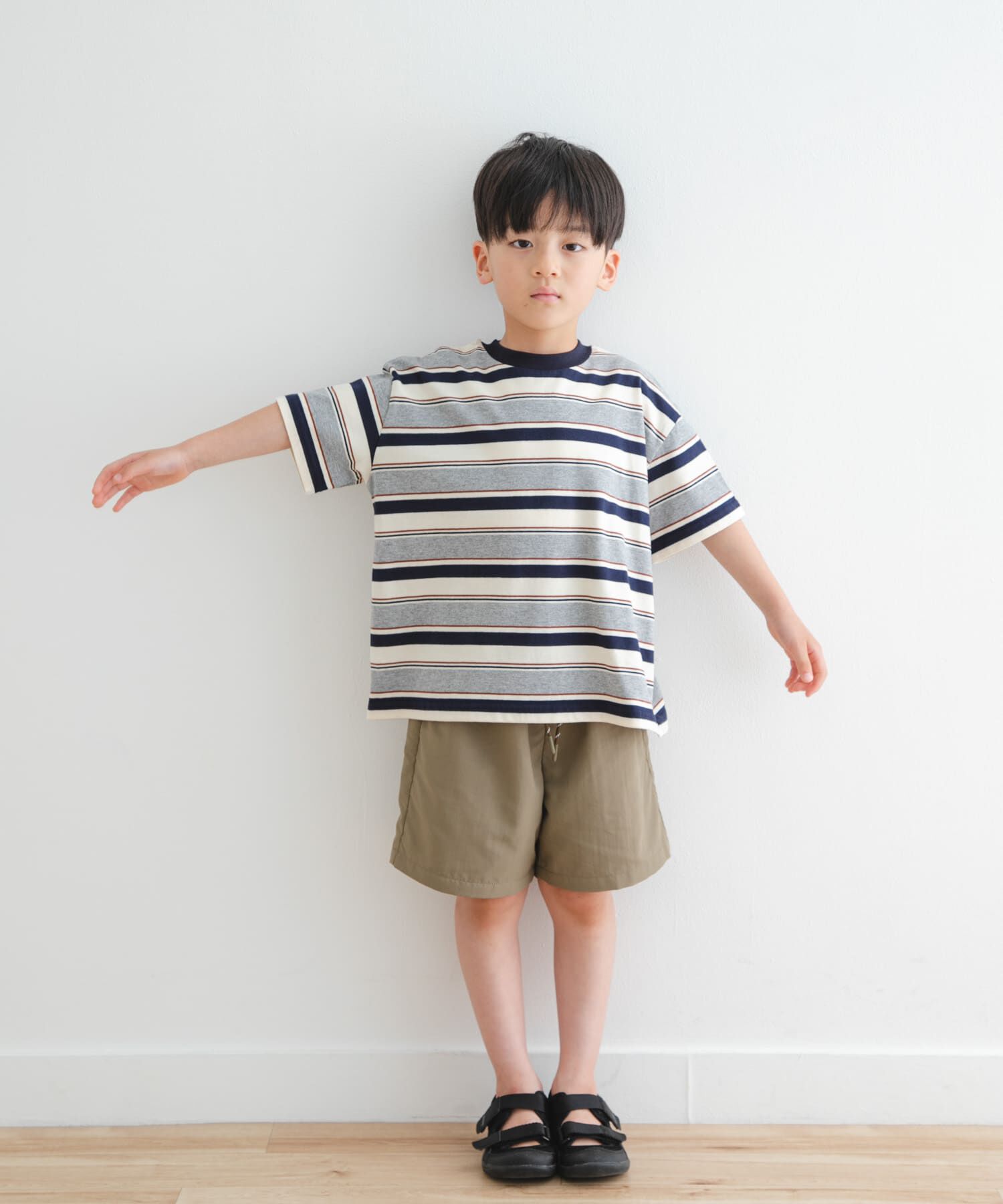 URBAN RESEARCH DOORS「『WEB/一部店舗限定サイズ』マルチボーダールーズTシャツ(KIDS)」|その他|