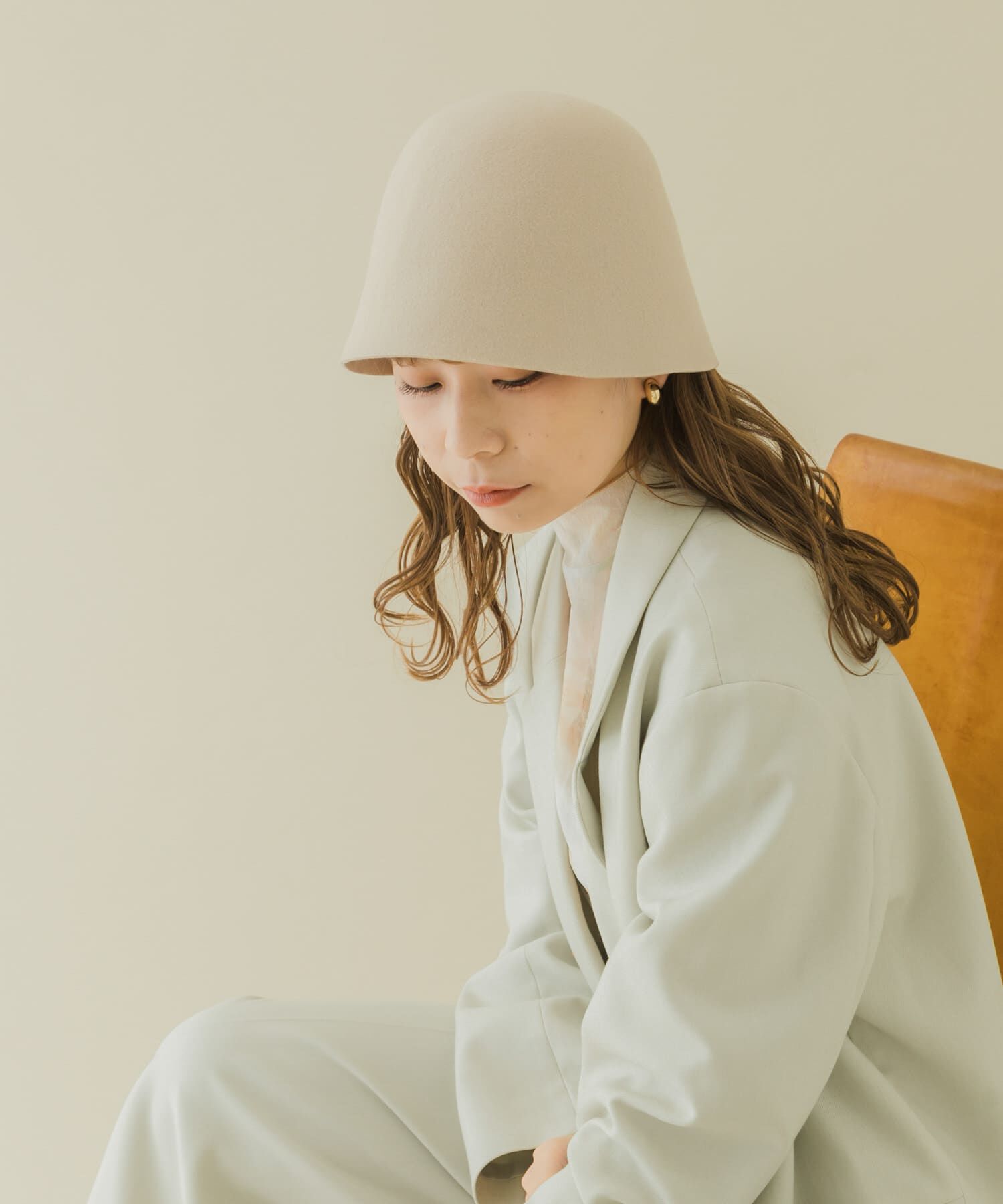 SMELLY「ウールクローシュハット」|ハット|