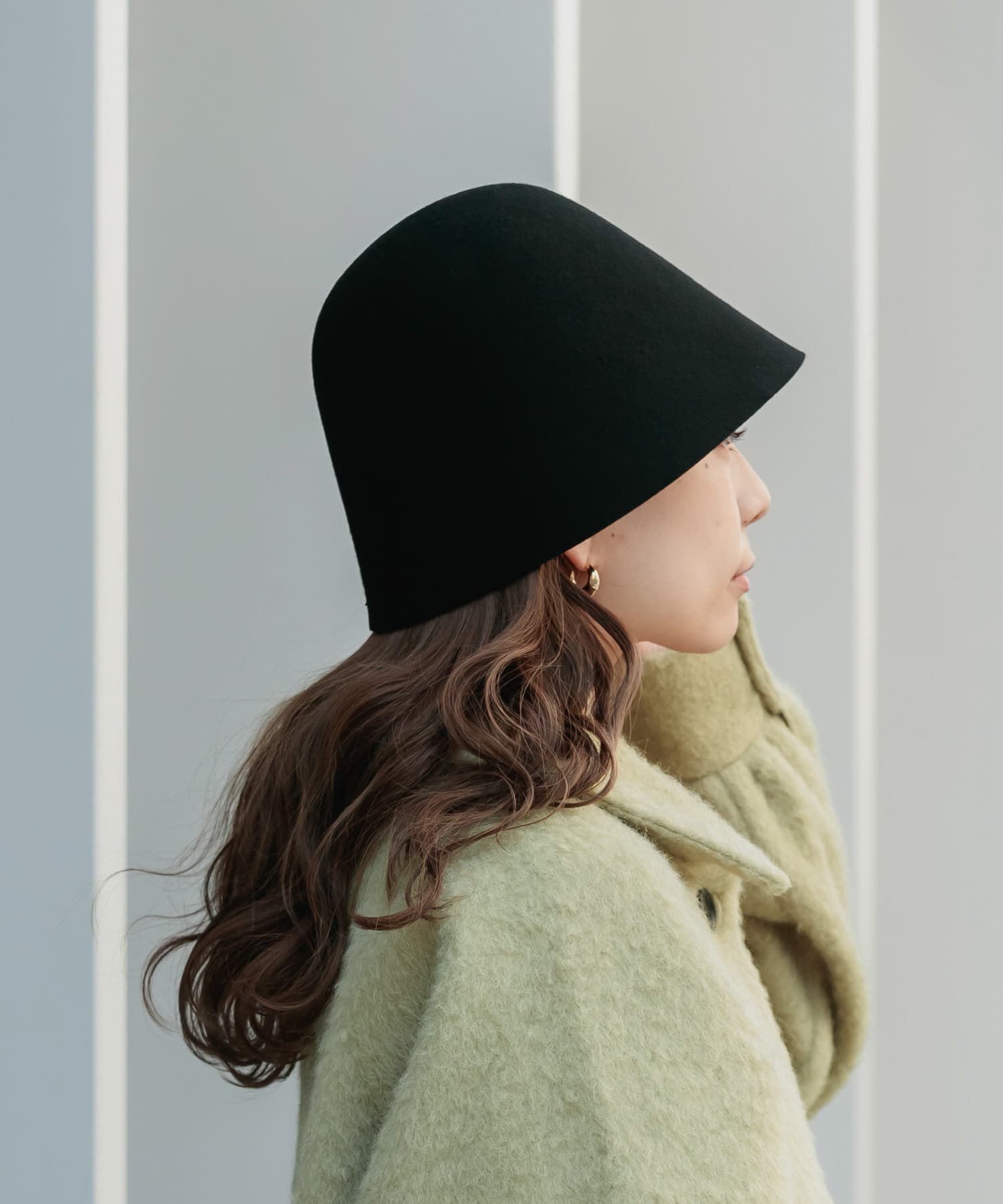 SMELLY「ウールクローシュハット」|ハット|