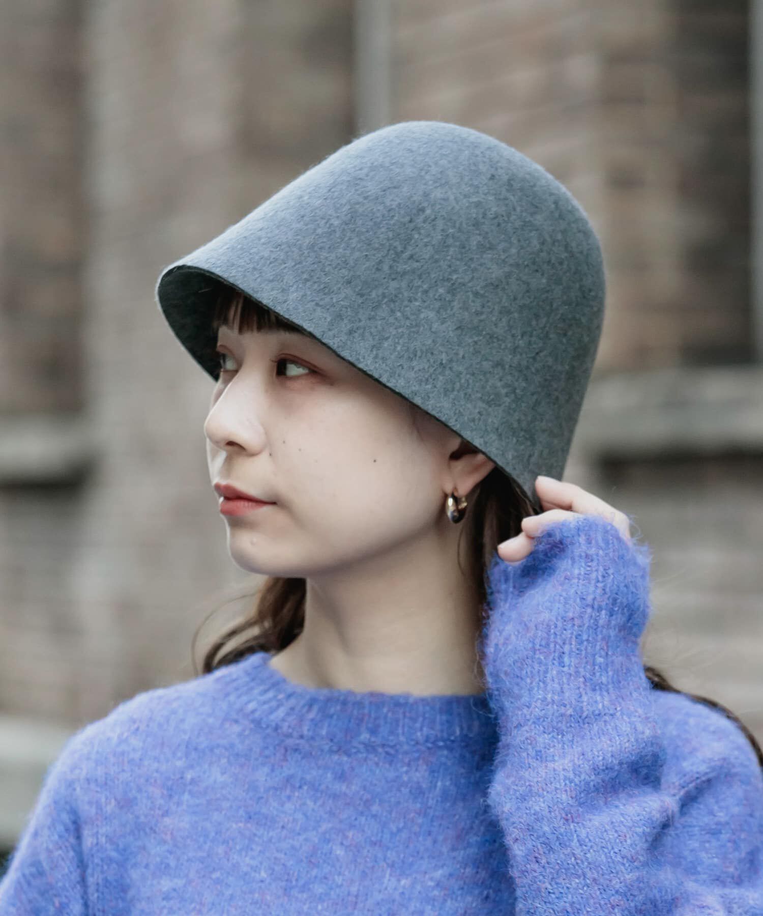 SMELLY「ウールクローシュハット」|ハット|