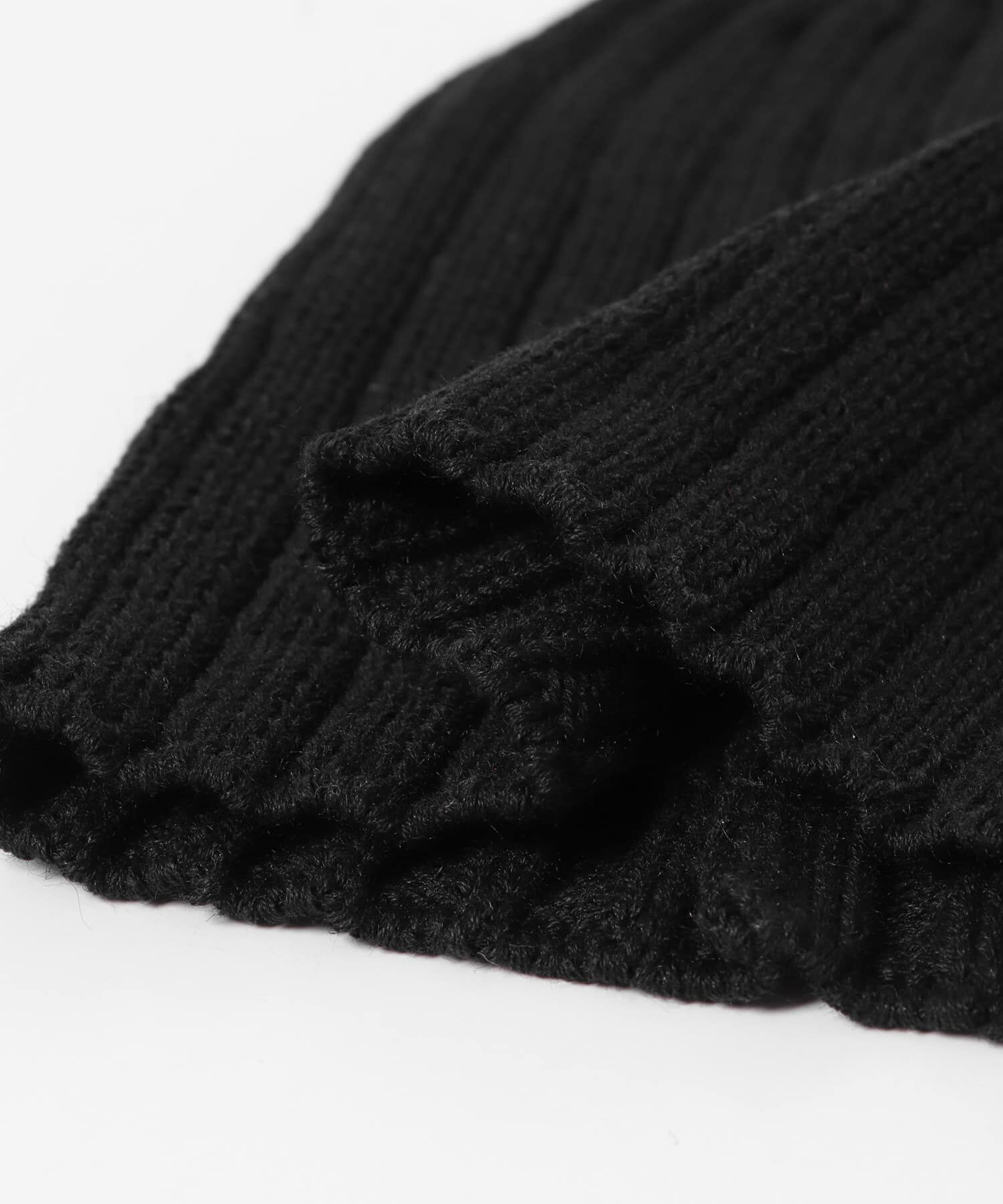 SMELLY「コットンリネンリブビーニー」|ニット帽|